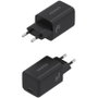 Aisens Cargador de Pared GaN 70W USB-C ASCH-70W1P089-BK Negro